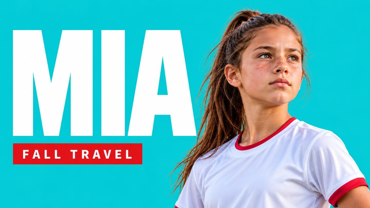 Example video thumbnail: Mia, Fall Travel